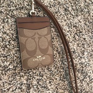 Brand new coach lanyard!